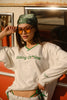 Going Offline V-Neck Sweatshirt