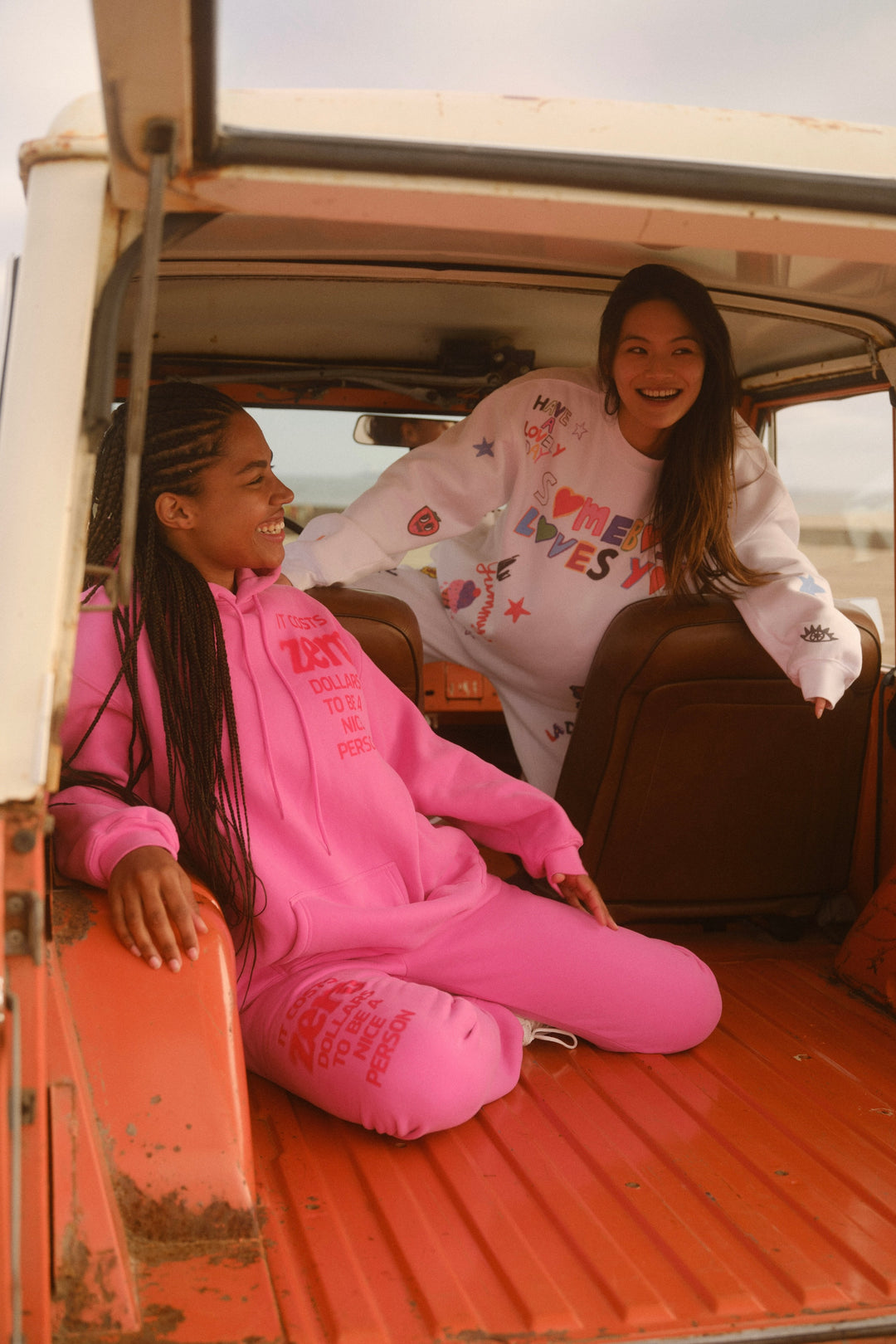 It Costs $0.00 To Be A Nice Person Pink Sweatpants – The Mayfair