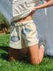 You Are Enough Waffle Sweatshorts