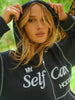 My Self Care Waffle Zip-Up Hoodie