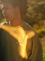 Empathy Always Olive Crewneck