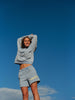 Sunny Days Are Coming Henley Sweatshirt