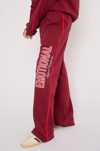 Emotional Support Wide Leg Sweatpants