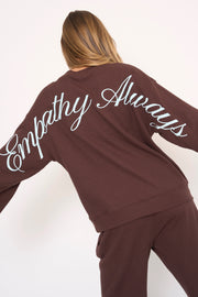 Empathy, Always Waffle Crewneck