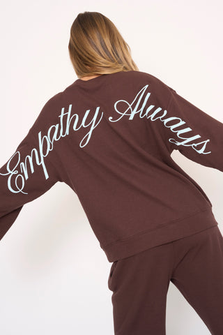 Empathy, Always Waffle Crewneck