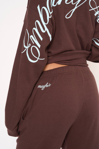 Empathy, Always Waffle Sweatpants