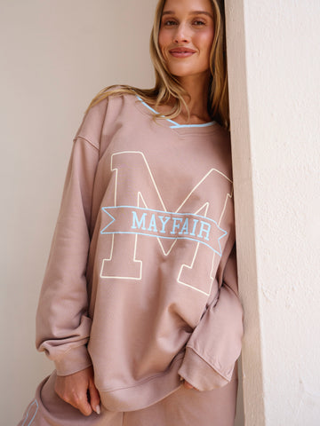 Mayfair Angels V-Neck Sweatshirt