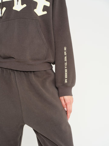 Divinely Protected Hoodie Charcoal