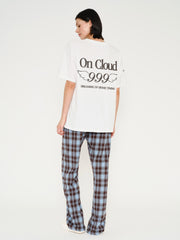 On Cloud Nine Wide Leg Plaid Pants