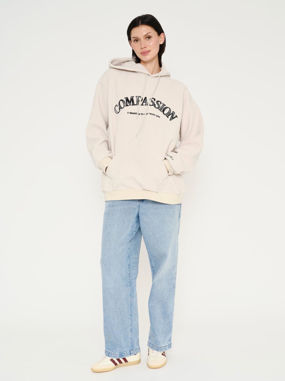 Compassion Teddy Hoodie – The Mayfair Group LLC