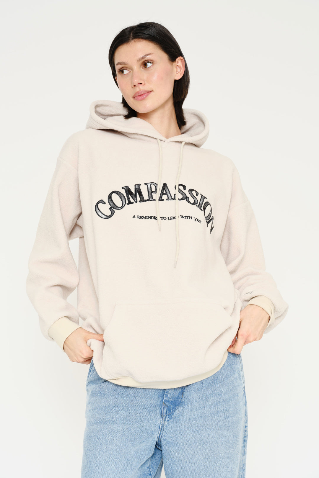Compassion Teddy Hoodie – The Mayfair Group LLC