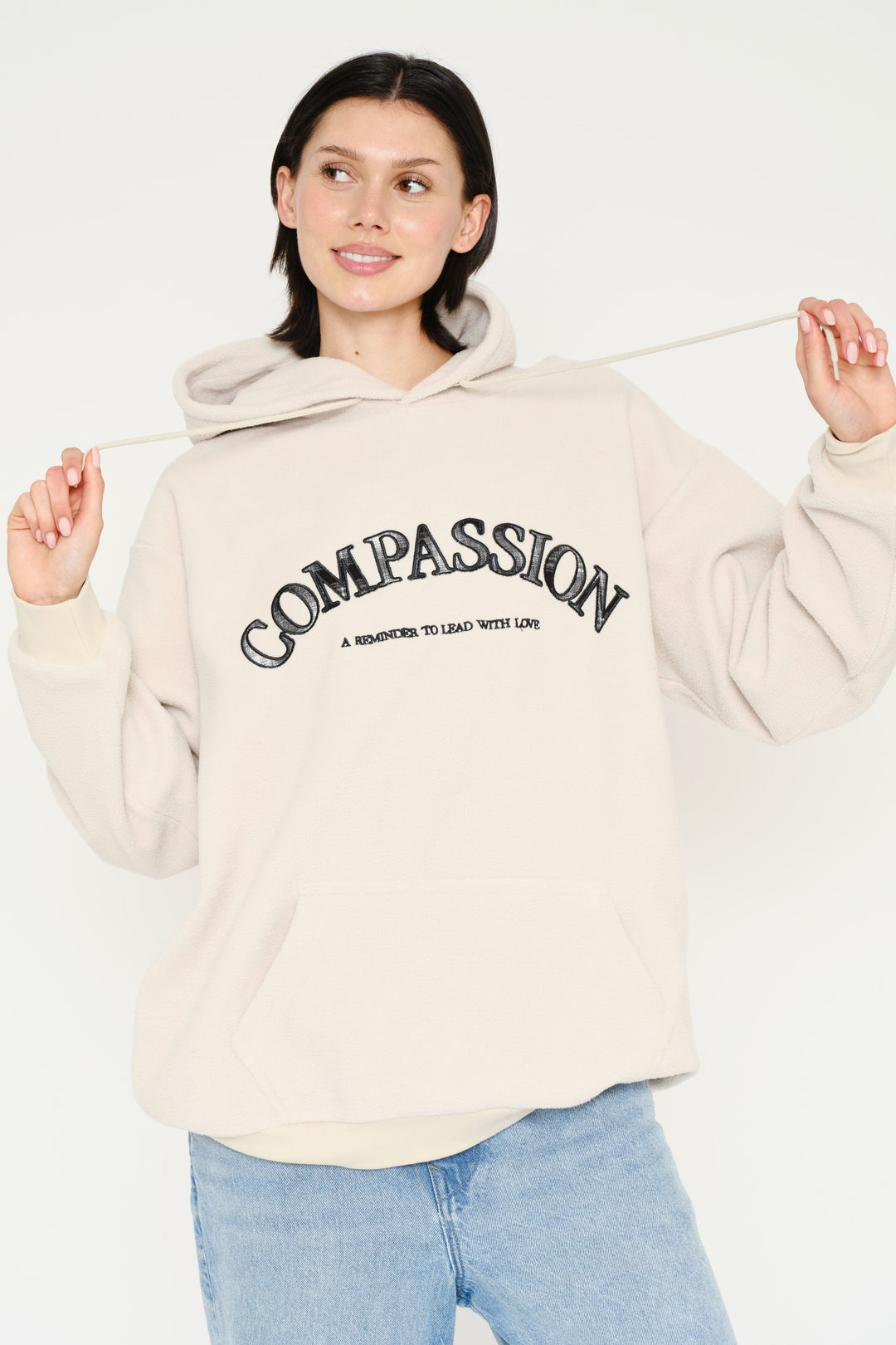 Compassion Teddy Hoodie – The Mayfair Group LLC