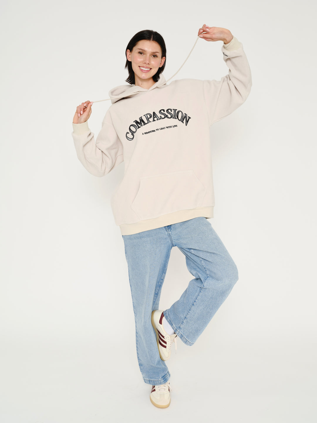 Compassion Teddy Hoodie – The Mayfair Group LLC