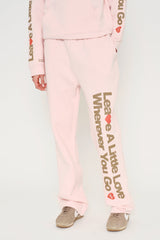 Leave A Little Love Wide Leg Sweatpants