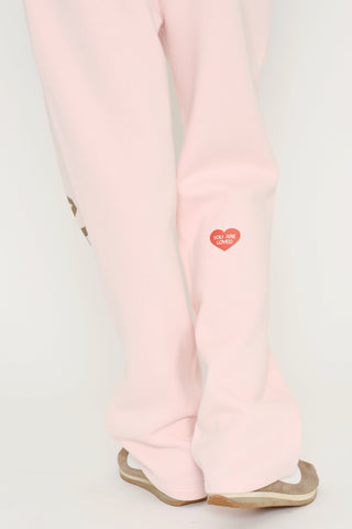 Leave A Little Love Wide Leg Sweatpants