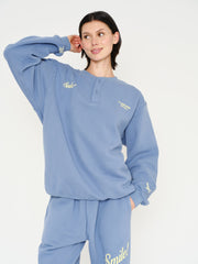 Smile Oversized Henley