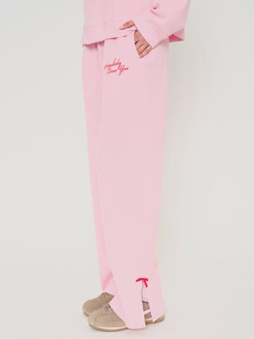 Somebody Loves You Waffle Wide Leg Pant