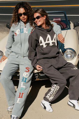 Divinely Protected Sweatpants Charcoal