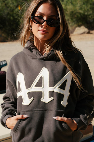 Divinely Protected Hoodie Charcoal