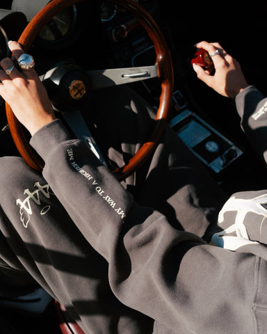 Divinely Protected Sweatpants Charcoal