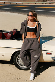 Divinely Protected Sweatpants Charcoal