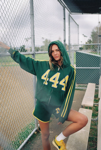 444 Aligned Zip-Up Hoodie