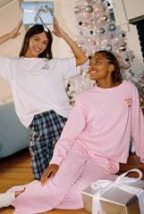 On Cloud Nine Wide Leg Plaid Pants