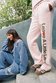 Leave A Little Love Wide Leg Sweatpants