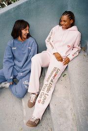 Leave A Little Love Wide Leg Sweatpants