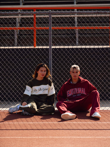 Emotional Support Wide Leg Sweatpants