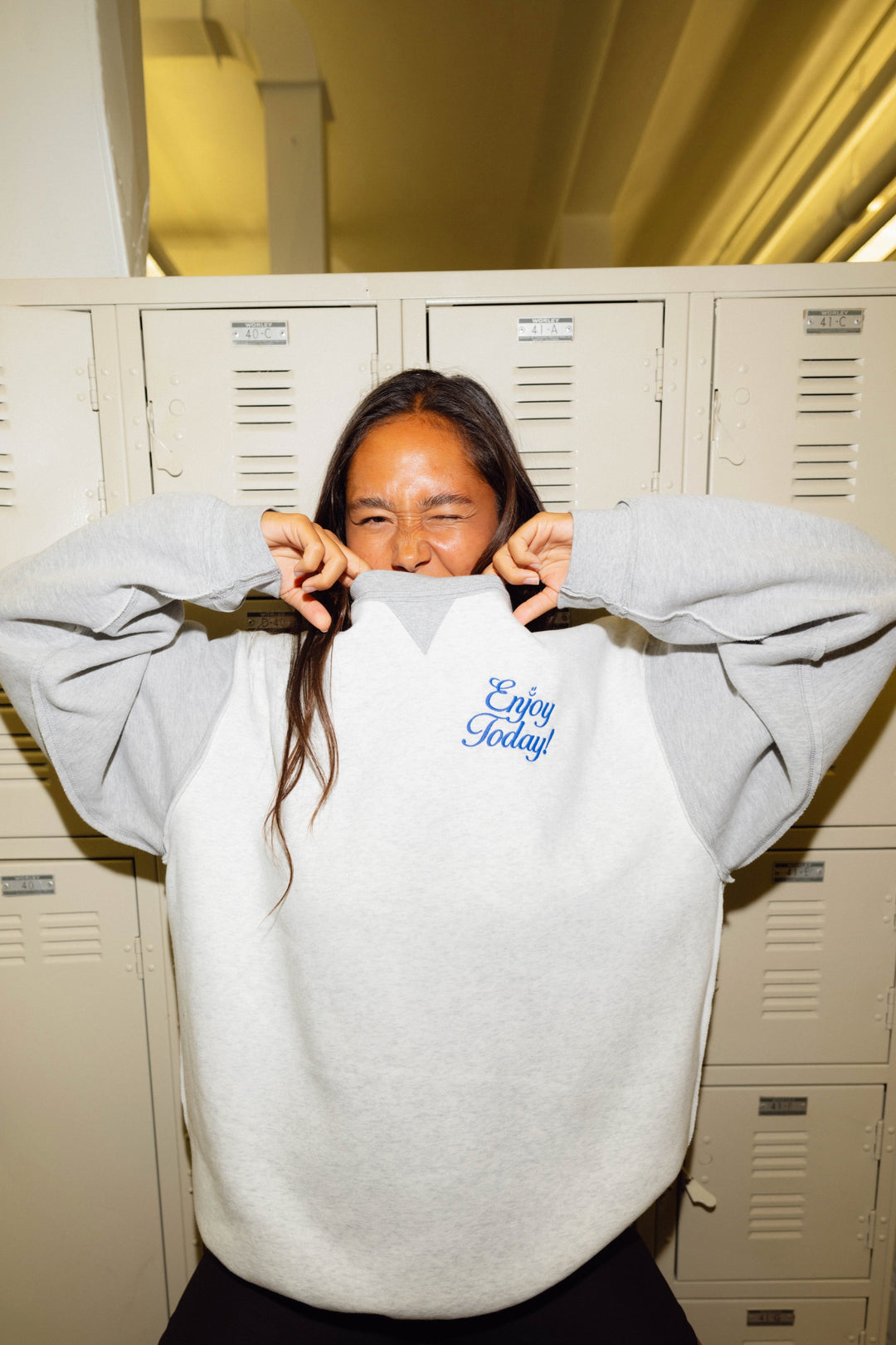 Enjoy Today Crewneck – The Mayfair Group LLC