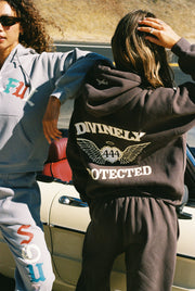 Divinely Protected Sweatpants Charcoal