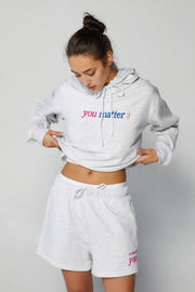 You Matter Fitted Hoodie