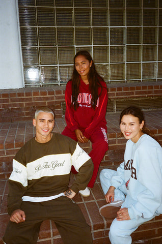 Everyone’s Welcome Here Sky Blue Sweatpants