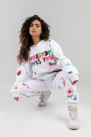 Mayfair x @iscreamcolour Somebody Loves You Crewneck