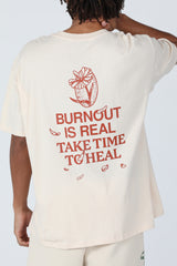 Burnout Is Real Oversized Tee