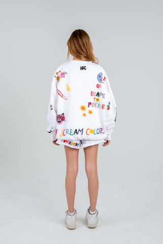 Mayfair x @iscreamcolour Somebody Loves You Sweatshorts